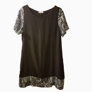 ^5/25*Rachel Kata l black SS dress large